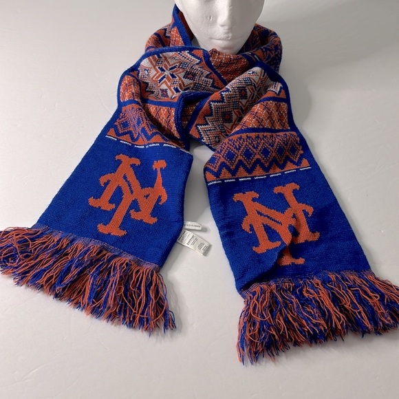 FOREVER COLLECTIBLES || New York METS Unisex Scarf. Sz. OS - Picture 3 of 13